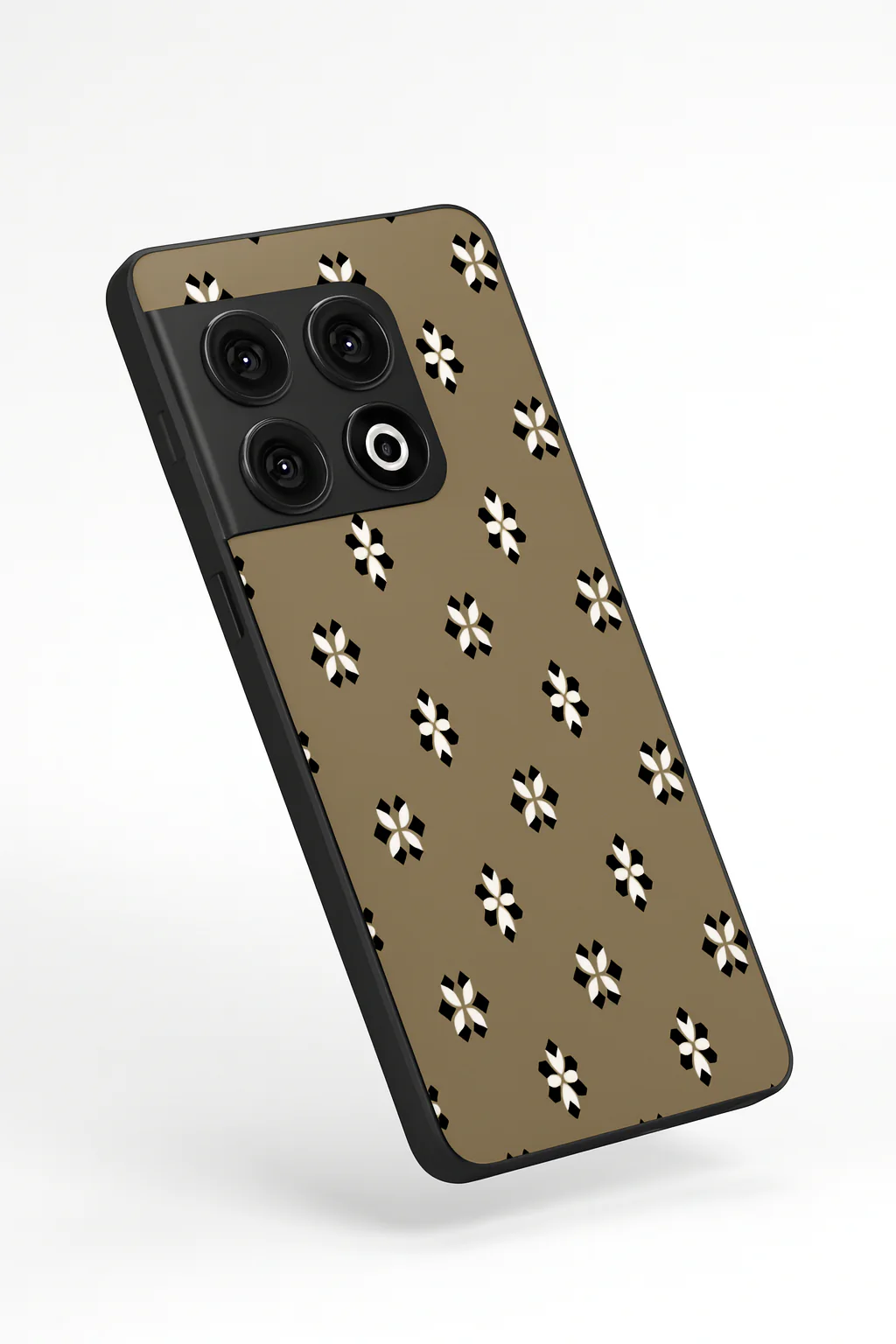 Aesthetic Floral Grid Premium Glass Back Cover For One Plus 13, 12, 11, 10, Nord Series - Image 6