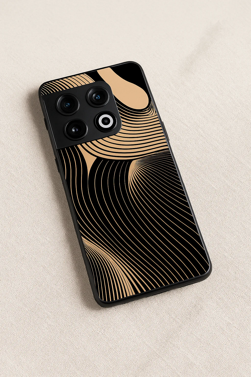 Aesthetic Swirls Premium Glass Back Cover For One Plus 13, 12, 11, 10, Nord Series - Image 4