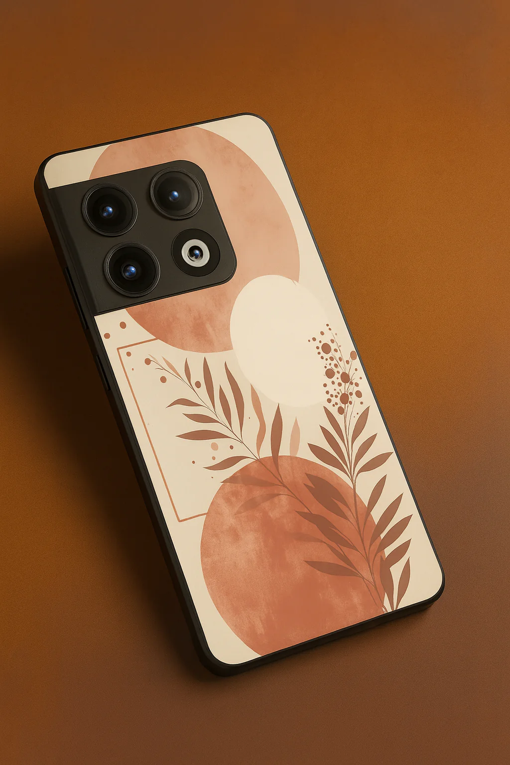 Blush Harmon Premium Glass Back Cover For One Plus 13, 12, 11, 10, Nord Series - Image 4