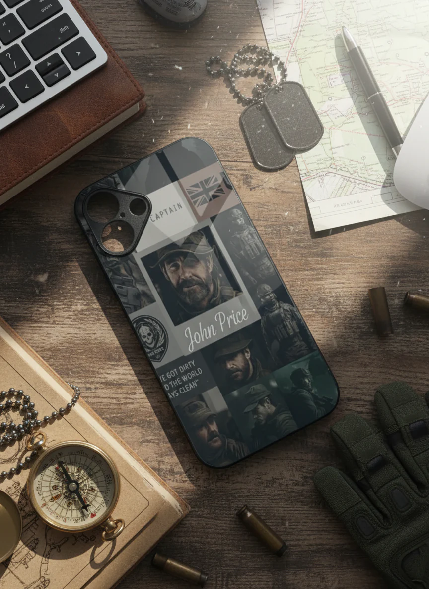 Captain’s Creed Premium Glass Back Cover For iPhone 11-17 Models - Image 3