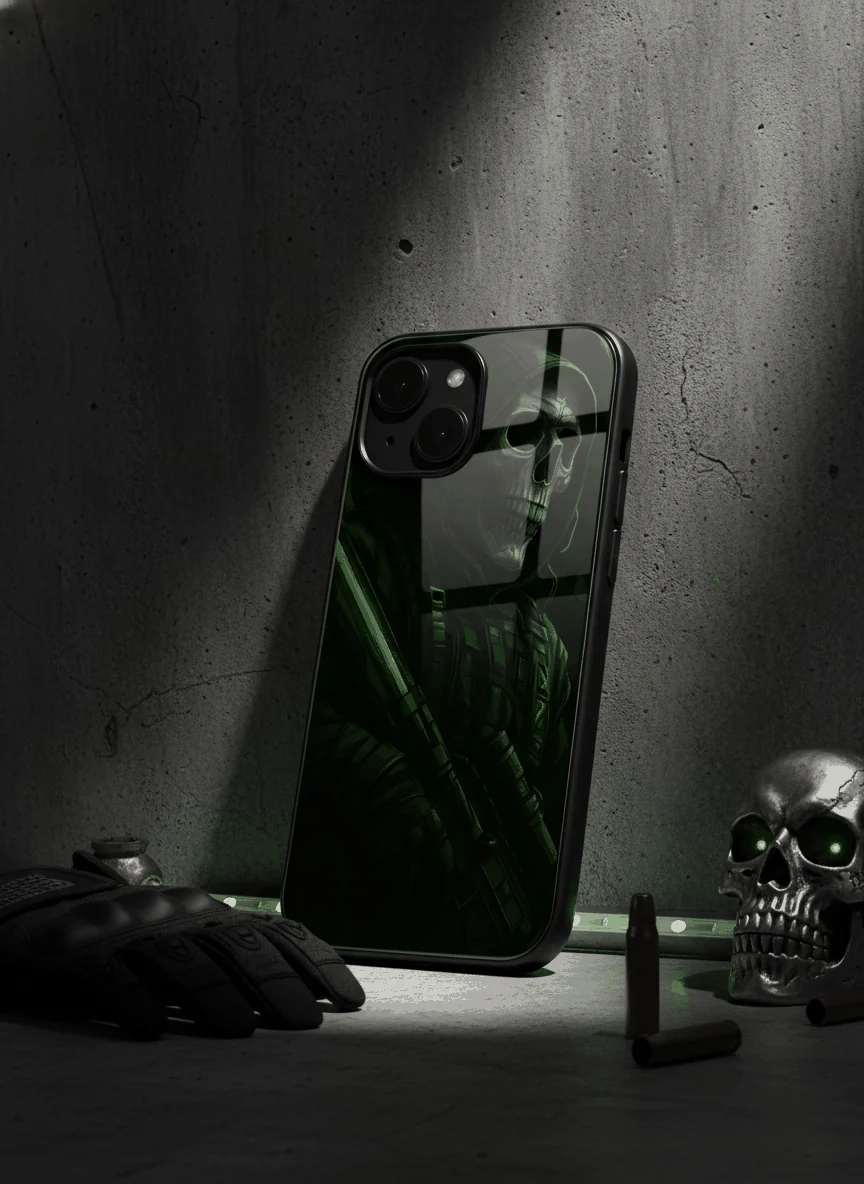 COD Zombie Premium Glass Back Cover For iPhone 11-17 Models - Image 4