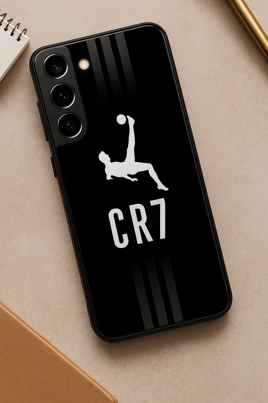 CR7 Legacy Premium Glass Back Cover For Galaxy S, A, M & F Series - Image 8
