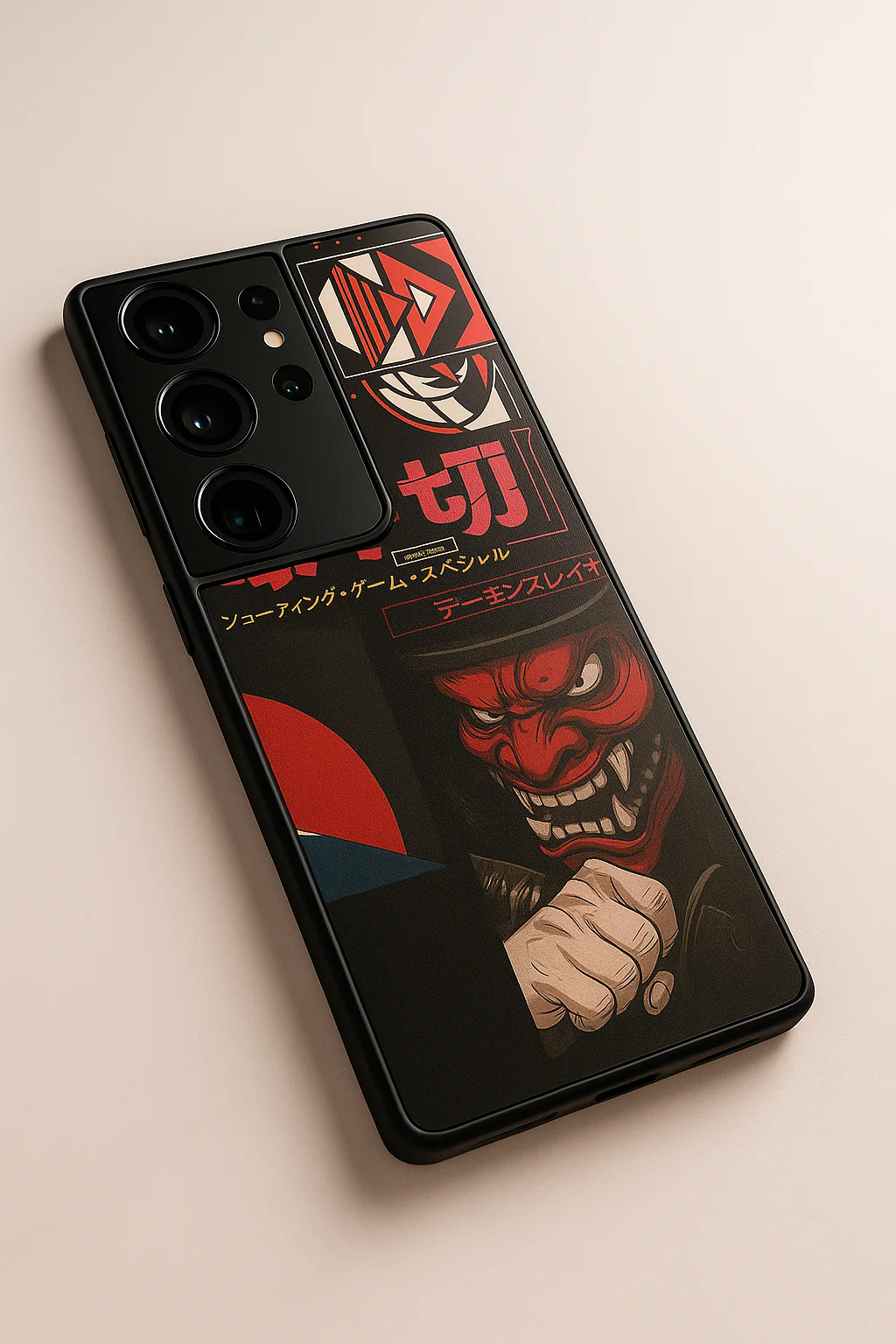 Dragon Graffiti Premium Glass Back Cover For Galaxy S, A, M & F Series - Image 5