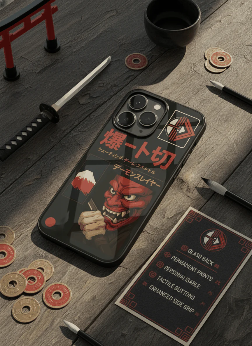 Dragon Graffiti Premium Glass Back Cover For iPhone 11-17 Models - Image 9