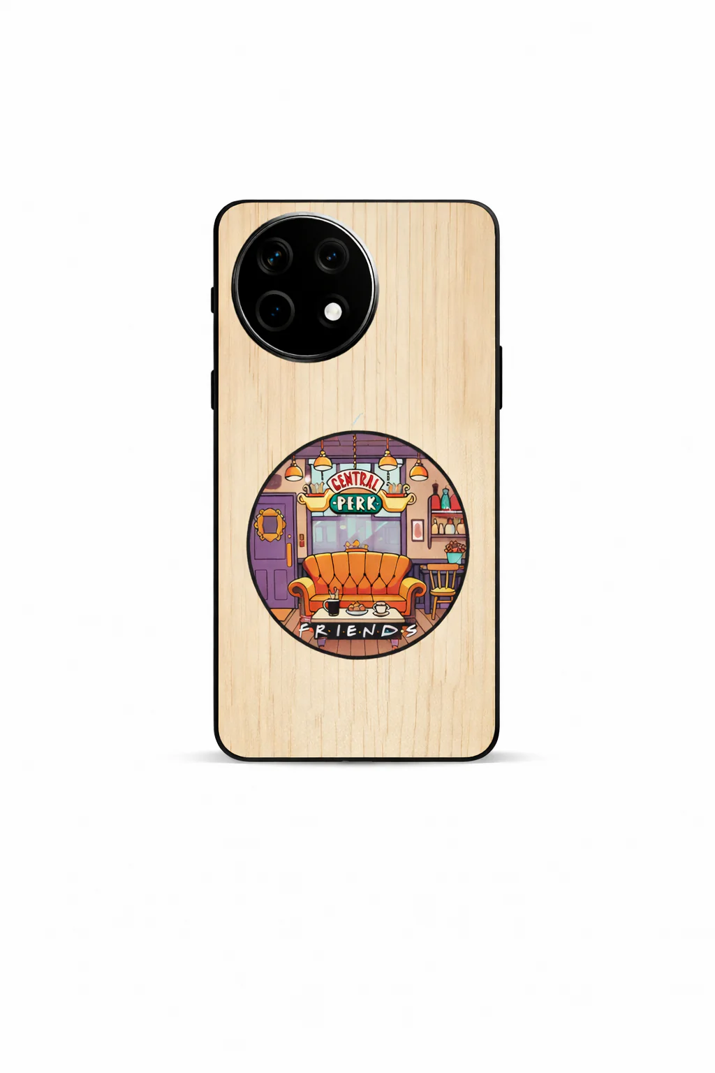 FRIENDS Coffee & Couch Premium Glass Back Cover For One Plus 13, 12, 11, 10, Nord Series - Image 7
