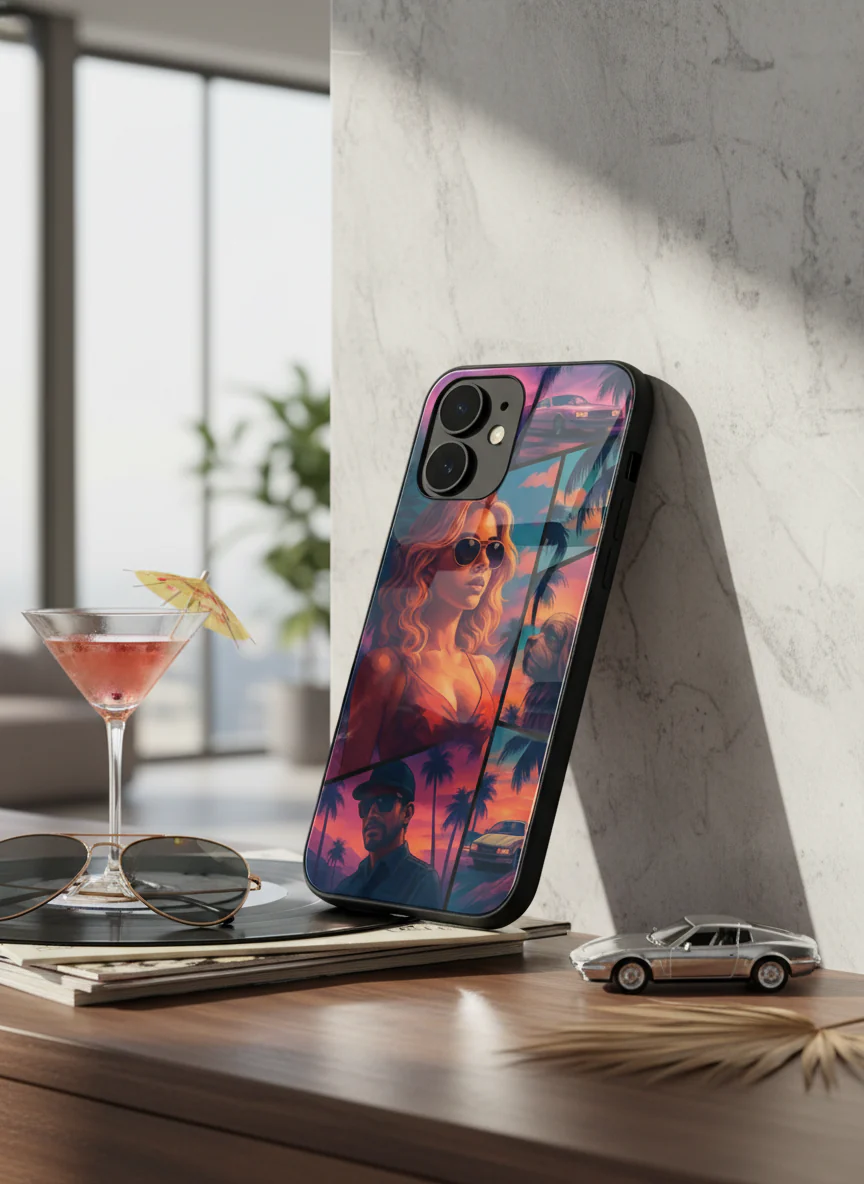 GTA Loading Premium Glass Back Cover For iPhone 11-17 Models - Image 6