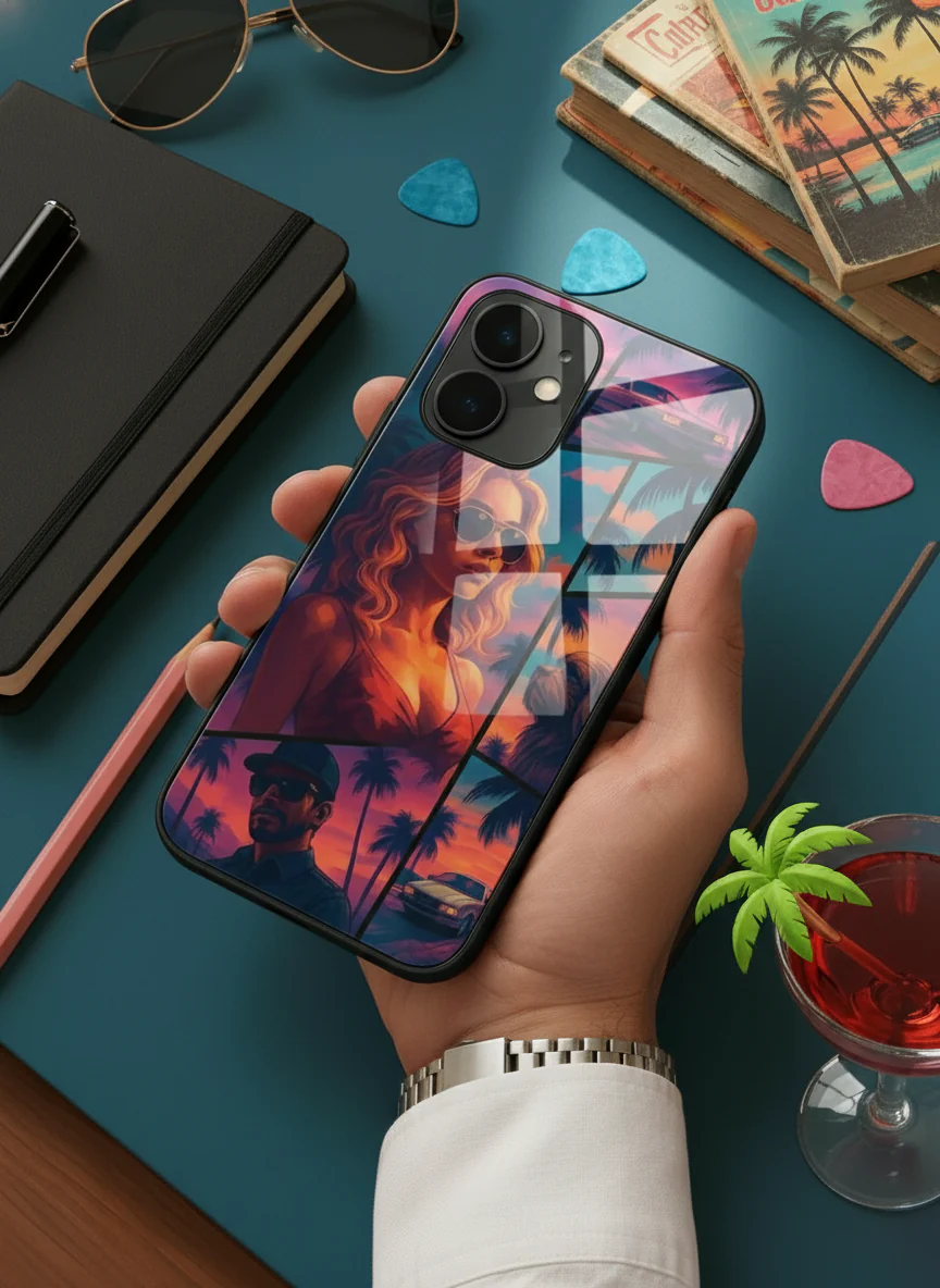 GTA Loading Premium Glass Back Cover For iPhone 11-17 Models - Image 9