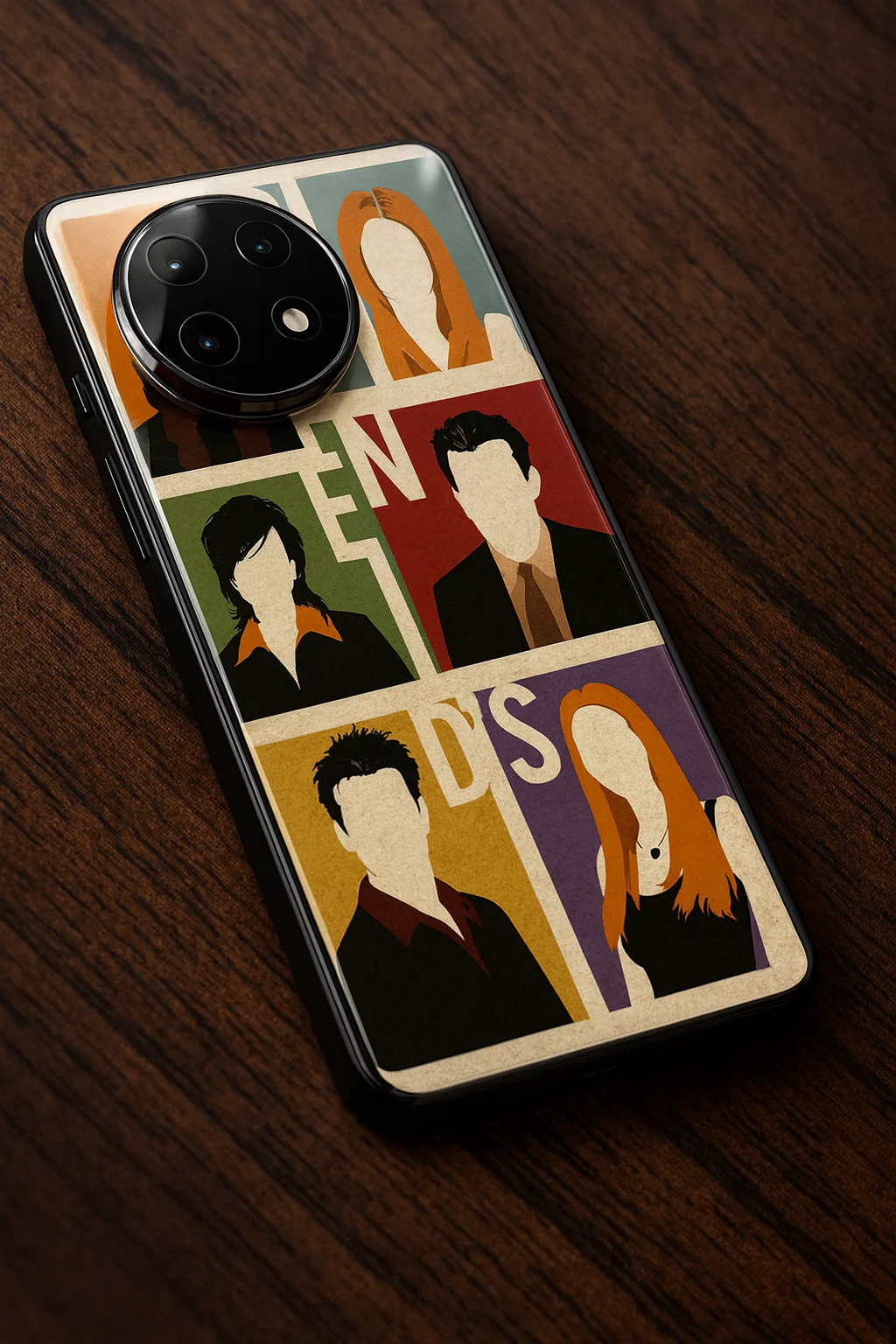FRIENDS The Sitcom Edit Premium Glass Back Cover For One Plus 13, 12, 11, 10, Nord Series - Image 5