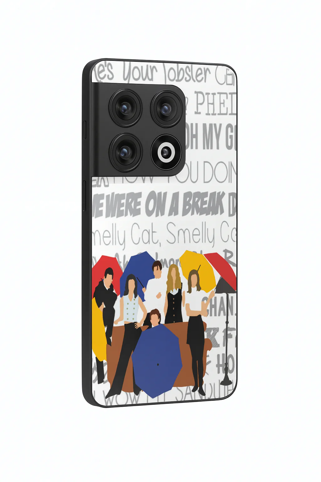 FRIENDS Umbrella Squad Premium Glass Back Cover For One Plus 13, 12, 11, 10, Nord Series - Image 7